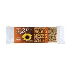 Biopont bio mézes szelet napraforgós 40 g (Gluténmentes) mag