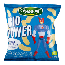 BioPont Bio Power Extrudált kukorica enyhén sós 55 g reform élelmiszer