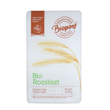 BioPont Bio Rozsliszt, teljesőrlésű (RL 180) 1 kg Biopont reform élelmiszer