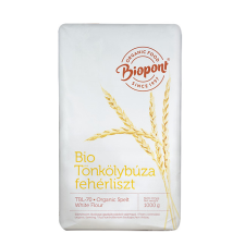  Biopont bio tönkölybúza fehérliszt tbl80 1000 g reform élelmiszer