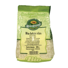 BioPont Biopont bio fehér rizs, hosszúszemű - 500 g biokészítmény