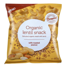 BioPont Extrudált lencse földimogyoró ízesítésű 60 g reform élelmiszer