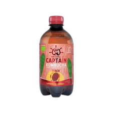 Biopont Kft. Kombucha Élőflórás ital őszibarackos BIO 400 ml szörp