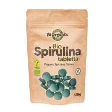  Biorganik bio spirulina tabletta 100 g vitamin és táplálékkiegészítő