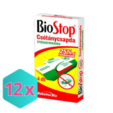  Biostop csótánycsapda 4db/csg KARTON - 12 db tisztító- és takarítószer, higiénia
