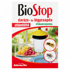 BioStop irtószermentes darázs- és légycsapda utántöltő 3 x 15 ml tisztító- és takarítószer, higiénia
