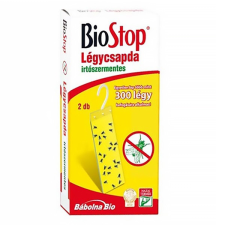BioStop Rovarírtó légycsapda ragasztólap BIOSTOP 2db-os irtószermentes tisztító- és takarítószer, higiénia