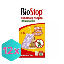  Biostop ruhamoly csapda 2db/csg KARTON - 12 db tisztító- és takarítószer, higiénia