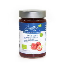 Biosüsse bio eperlekvár 225 g alapvető élelmiszer