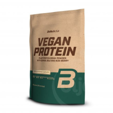 BioTech Biotech vegan protein vaníliás sütemény ízű fehérje italpor 500 g vitamin és táplálékkiegészítő