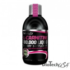 BioTech L-Carnitine 100.000 folyadék cseresznye 500 ml vitamin és táplálékkiegészítő