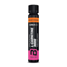 BioTech l-carnitine narancs 3000mg ampulla 25 ml vitamin és táplálékkiegészítő