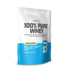 BioTech USA 100% Pure Whey tejsavó fehérjepor Banán 1000g vitamin és táplálékkiegészítő