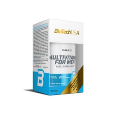 BioTech USA BioTech USA Multivitamin for Men 60db tabletta vitamin és táplálékkiegészítő