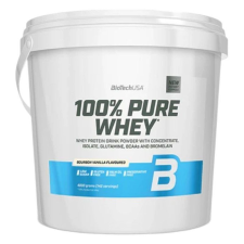 BioTech USA BioTechUSA 100% Pure Whey tejsavó fehérjepor 4000g vitamin és táplálékkiegészítő