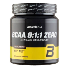 BioTech USA BioTechUSA BCAA 8:1:1 ZERO aminósav italpor 250g vitamin és táplálékkiegészítő
