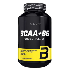 BioTech USA BioTechUSA BCAA+B6 tabletta 200db vitamin és táplálékkiegészítő