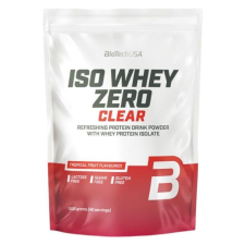 BioTech USA BioTechUSA Iso Whey Zero Clear tejsavó fehérjepor 1000g vitamin és táplálékkiegészítő