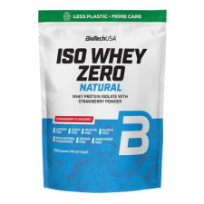 BioTech USA BioTechUSA Iso Whey Zero lactose free natural tejsavó fehérjepor 1000g vitamin és táplálékkiegészítő