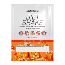 BioTech USA Étrend-kiegészítő italpor, 30g, BIOTECH USA &quot;Diet Shake&quot;, sós karamell vitamin és táplálékkiegészítő