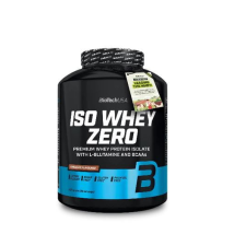 BioTech USA Iso Whey Zero prémium fehérje Mogyoró vitamin és táplálékkiegészítő