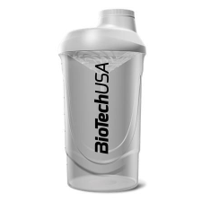 BioTech USA Keverõpalack, 600ml, BIOTECH USA "Wave Shaker", átlátszó - KHEBIOUSA65 (24010101) kulacs, kulacstartó