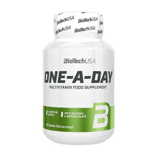 BioTech USA Multivitamin, 100 tabletta, BIOTECH USA One a Day (KHEBIOUSA86) vitamin és táplálékkiegészítő