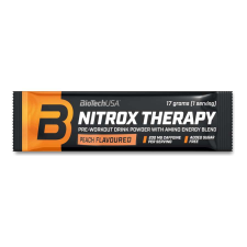 BioTech USA NitroX Therapy 17g őszibarack - BioTech USA vitamin és táplálékkiegészítő