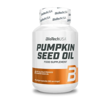 BioTech USA Pumpkin Seed Oil 60 caps vitamin és táplálékkiegészítő