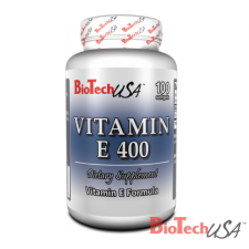 BioTech USA Vitamin E 400 - 100 lágyzselatin kapszula vitamin és táplálékkiegészítő