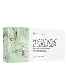 BioTechUSA Hyaluronic &amp; Collagen (120 Kapszula) vitamin és táplálékkiegészítő