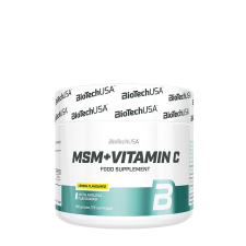 BioTechUSA MSM + Vitamin C (150 g) vitamin és táplálékkiegészítő