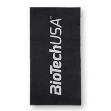  BioTechUSA TÖRÖLKÖZŐ (100x50 CM) BLACK lakástextília