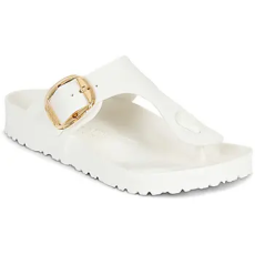 Birkenstock Lábujjközös papucsok Gizeh Big Buckle EVA Fehér 35