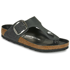 Birkenstock Lábujjközös papucsok Gizeh Big Buckle LEOI Black HEX Fekete 40 női papucs