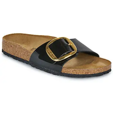Birkenstock Papucsok Madrid Big Buckle BF Patent Black Gold Fekete 39 női papucs