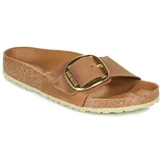 Birkenstock Papucsok Madrid Big Buckle LEOI Cognac HEX Barna 38