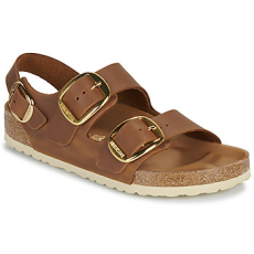 Birkenstock Papucsok Milano Big Buckle LEOI Cognac HEX Barna 41