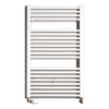 Birossi törölközőszárító radiátor - egyenes - fehér - 600x960 mm