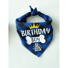  "Birthday boy" születésnapi kutyakendő kutyaruha