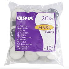 BISPOL Maxi Lights (10 óra), 20 darab gyertya