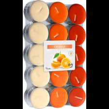  BISPOL narancs 30 db (5906927030708) gyertya