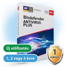 Bitdefender Antivirus Plus 1 eszközre karbantartó program