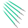 Bitfenix Alchemy 2.0 PSU kábel, 5x 20cm - Zöld (BFX-ALC-20CMLG-RP)