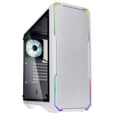 Bitfenix Enso Mesh RGB Számítógépház - Fehér (BFC-ESM-150-WWWGK-RP) számítógép ház
