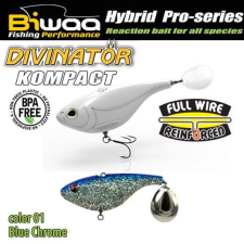  Biwaa Divinator Kompact 50 5cm 20g 01 Blue Chrome spinnertail csali