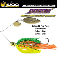  Biwaa Spinnerbait Dogon 3/4oz 21g 02 Fire Tiger-Gold Blades spinnerbait csali