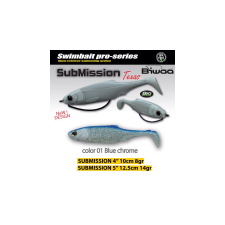 Biwaa SUBMISSION 4" 10cm 01 Blue Chrome csali