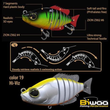  Biwaa Swimbait Seven S4&quot; 10cm 17g 19 Hi Víz wobbler csali