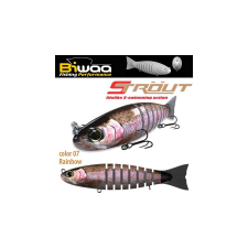 Biwaa SWIMBAIT STROUT 5.5" 14cm 29gr 07 Rainbow csali